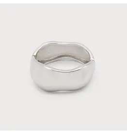 CARACOL CARACOL GRAND BRACELET ONDULE 3338 SLV