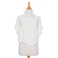 RIEN NE SE PERD TOUT SE CREE RIEN NE SE PERD 25H BOLERO PONCHO LUPIN IVOIRE