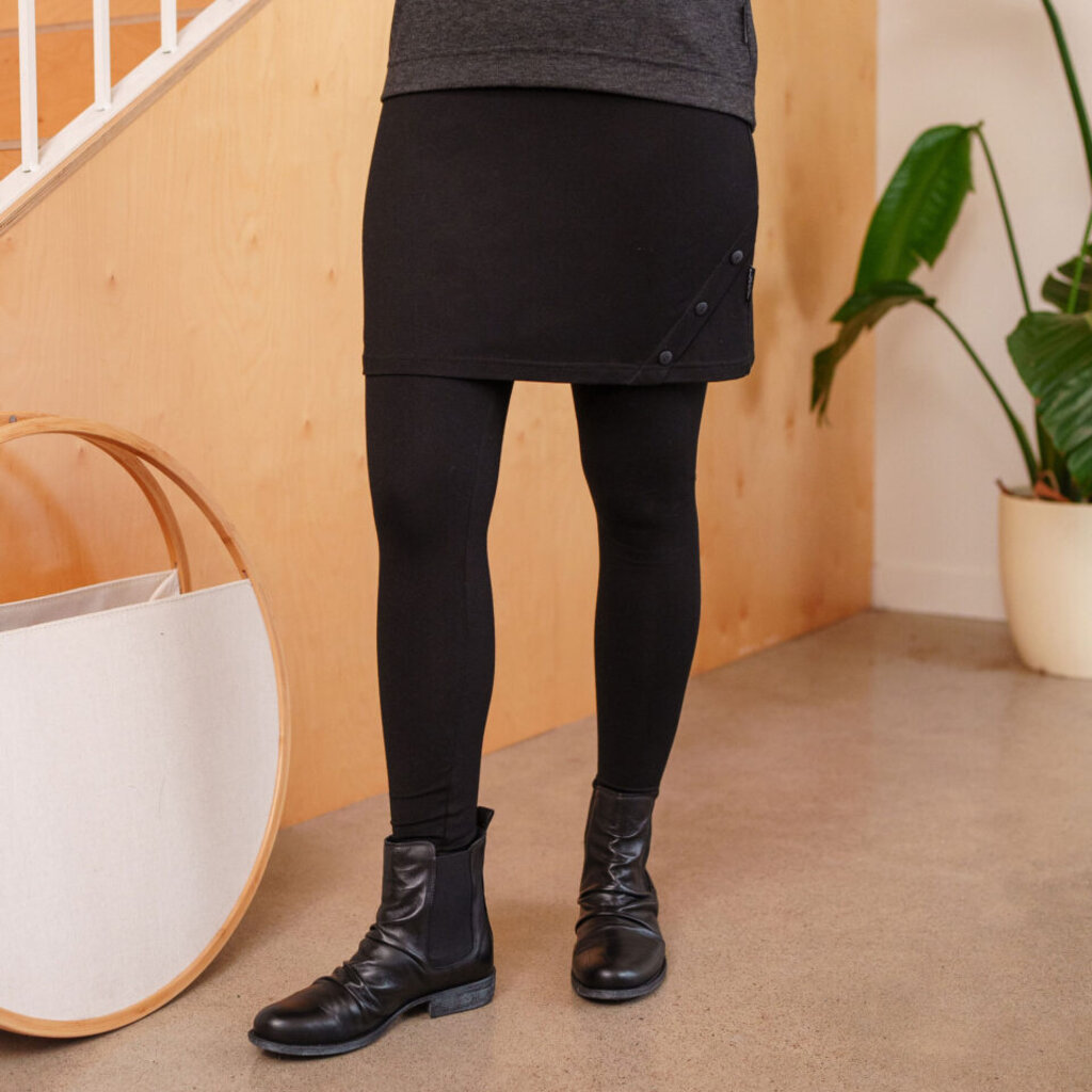 RIEN NE SE PERD TOUT SE CREE RIEN NE SE PERD 25H JUPE LEGGING SYLVESTRE NOIR