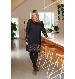 RIEN NE SE PERD TOUT SE CREE RIEN NE SE PERD 25H ROBE FLORE BORDURE