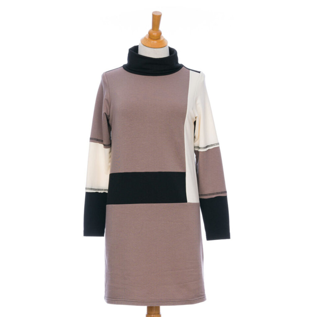 RIEN NE SE PERD TOUT SE CREE RIEN NE SE PERD 25H ROBE VIORNE TAUPE