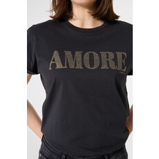 GARCIA GARCIA 25H TSHIRT AMORE ANTRACITE