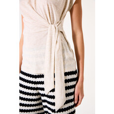 GARCIA GARCIA 25H TSHIRT NOEUD SAND MELEE