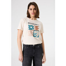 GARCIA GARCIA 25H TSHIRT BELLISSIMA WHITECAP