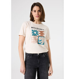 GARCIA GARCIA 25H TSHIRT BELLISSIMA WHITECAP