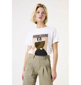 GARCIA GARCIA 25H TSHIRT BUONGIORNO ECRU