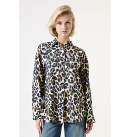GARCIA GARCIA 25H CHEMISE ANIMAL ALMOND