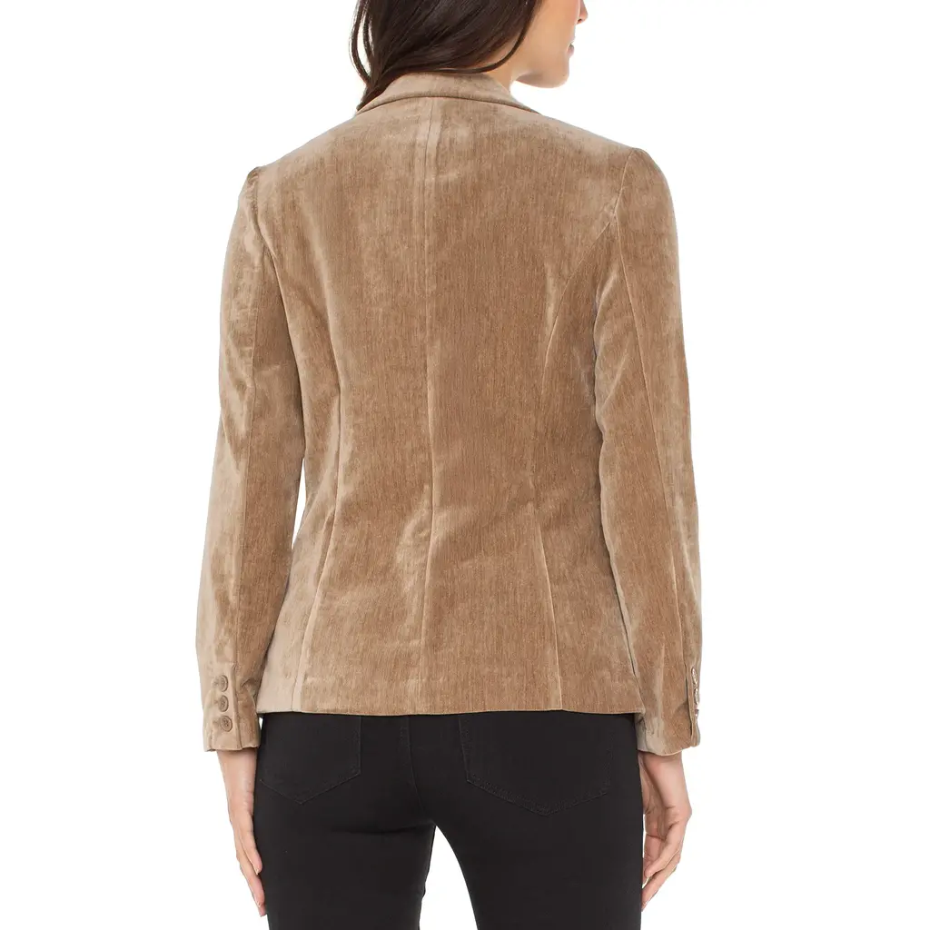 LIVERPOOL LIVERPOOL 25H FITTED BLAZER HARVEST KHAKI