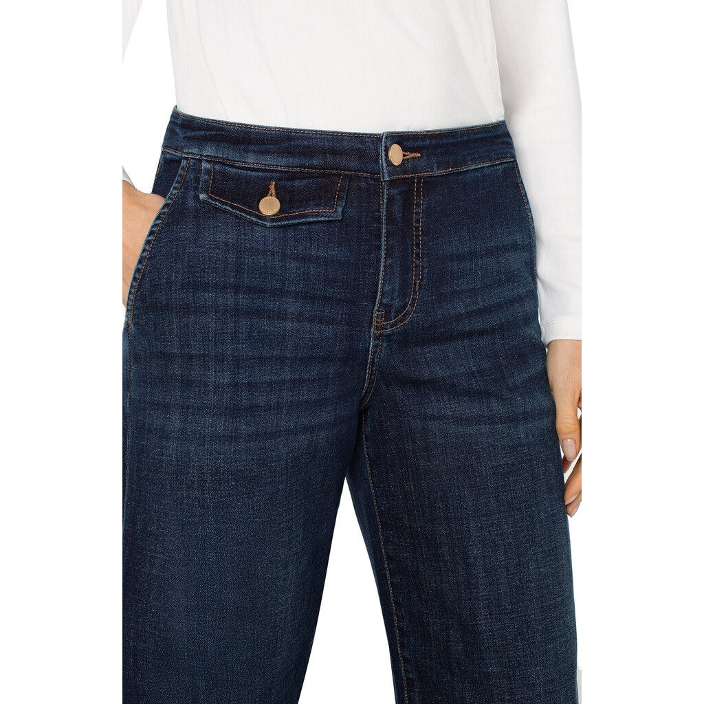 LIVERPOOL LIVERPOOL 25H JEANS STRIDE WIDE LEG 27'' ALBANY