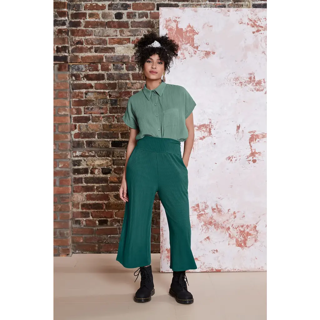 MELOW DESIGN MELOW 25H PANTALON IAN VIEUX TURQUOISE