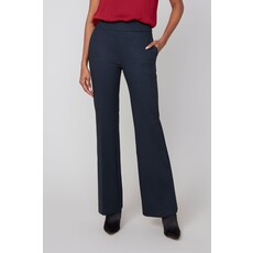 RENUAR RENUAR 25H PANTALON PULL ON JAMBES EVASEES NAVY