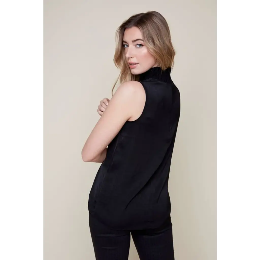 RENUAR RENUAR 25H BLOUSE S MANCHES AIRFLOW BLACK
