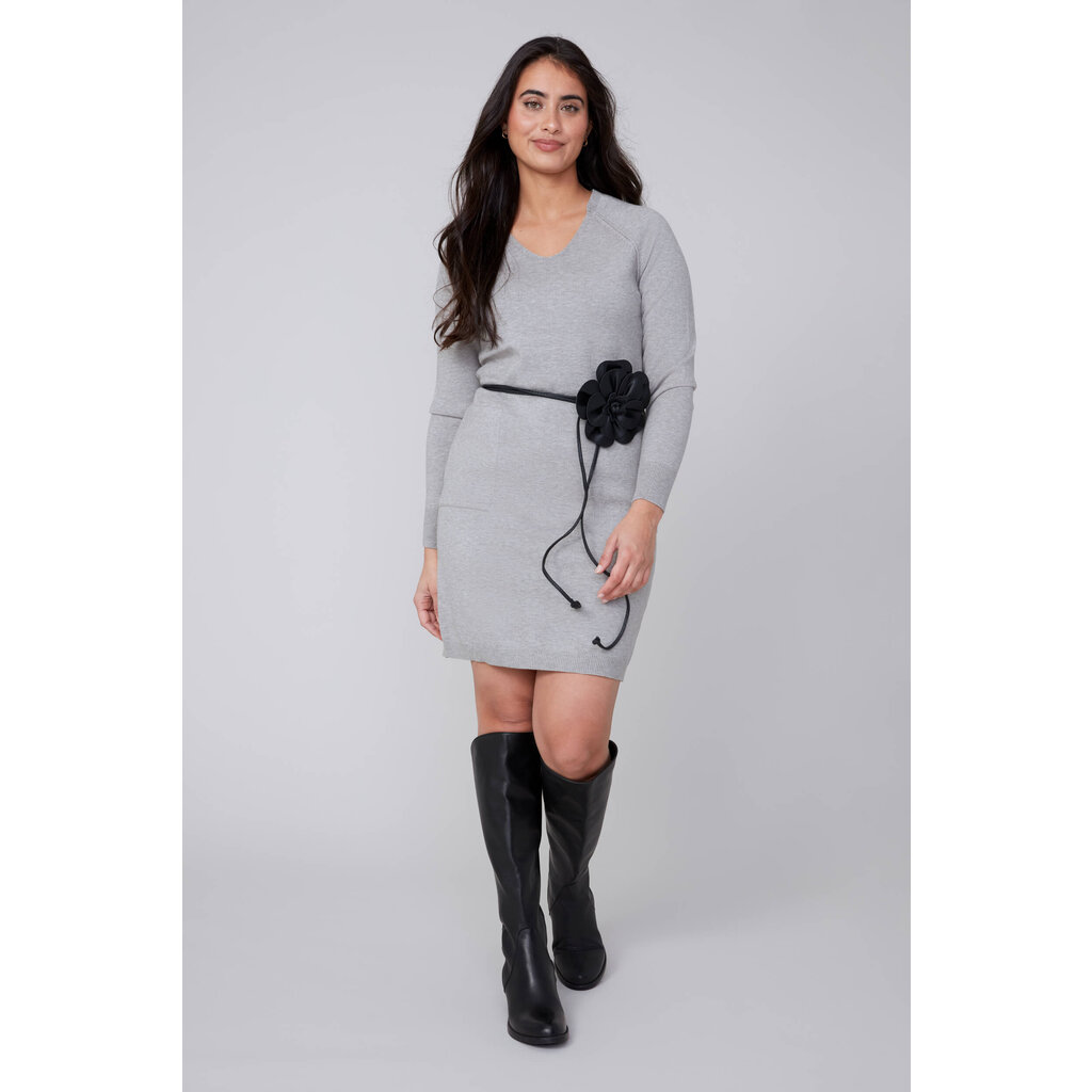 RENUAR RENUAR 25H CEINTURE CUIR VEGANE FLEUR BLACK