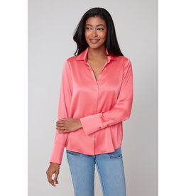 RENUAR RENUAR 25H BLOUSE M LONGUES GAUFFRE MELON