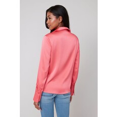 RENUAR RENUAR 25H BLOUSE M LONGUES GAUFFRE MELON