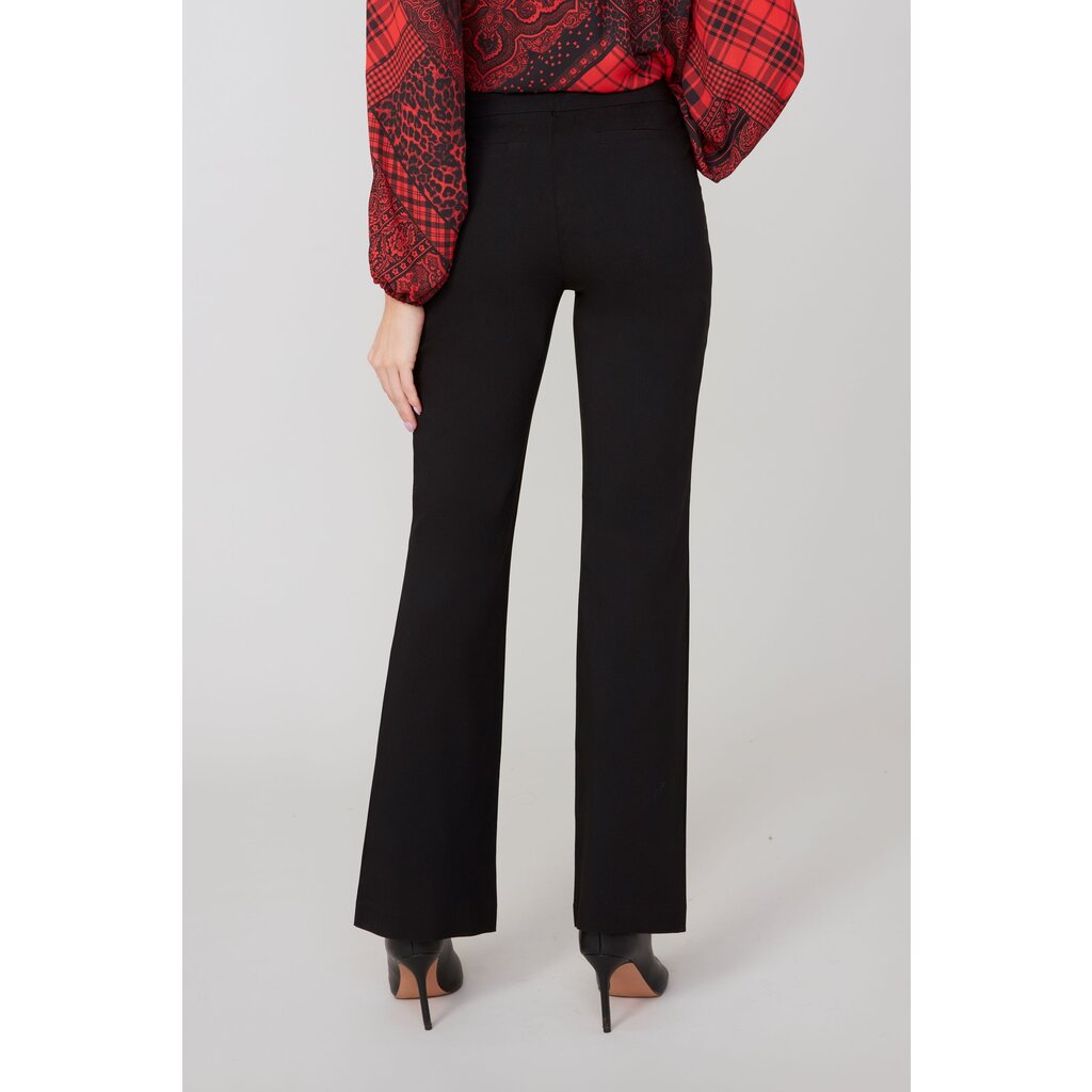 RENUAR RENUAR 25H PANTALON PULL ON BOOTCUT BLACK