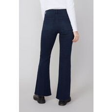 RENUAR RENUAR 25H JEANS PULL ON BOOTCUT DARK INDIGO