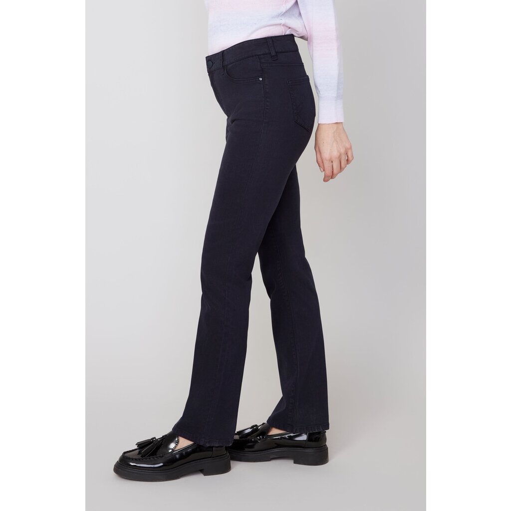 RENUAR RENUAR 25H PANTALON SLIM TENCEL BLACK