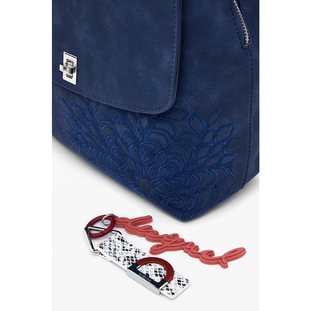 DESIGUAL DESIGUAL 25H BACKPACK MINI SIERRA SUMY FLAP BLUE
