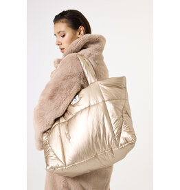GARCIA GARCIA 25H SAC MATELASSE BEIGE GOLD