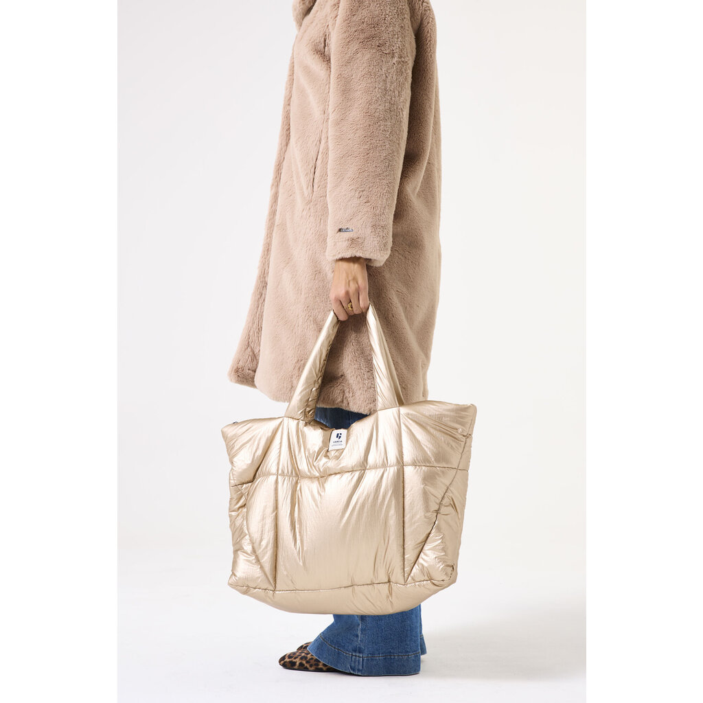 GARCIA GARCIA 25H SAC MATELASSE BEIGE GOLD