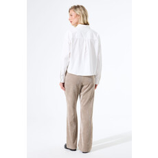 GARCIA GARCIA 25H CHEMISE CROP M LONGUES OFFWHITE