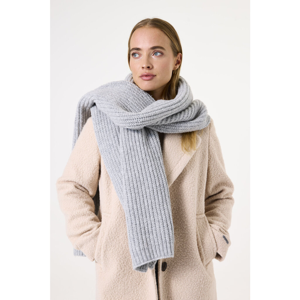 GARCIA GARCIA 25H FOULARD TRICOT GREY MELEE