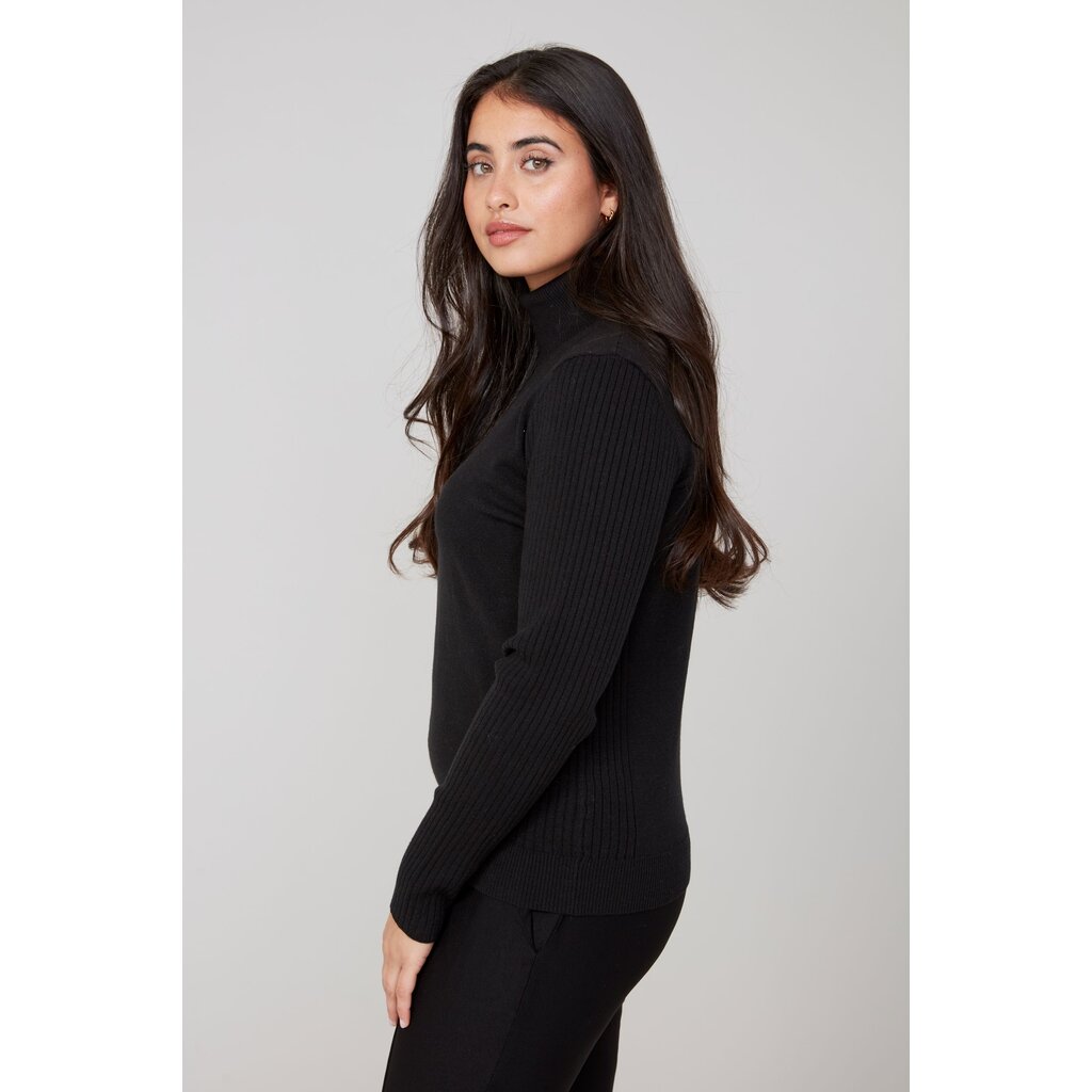 RENUAR RENUAR 25H TOP COL ROULE BLACK