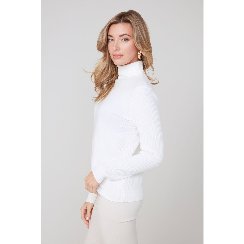 RENUAR RENUAR 25H TOP COL ROULE CREME