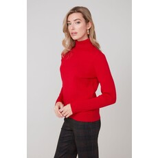 RENUAR RENUAR 25H TOP COL ROULE SCARLET