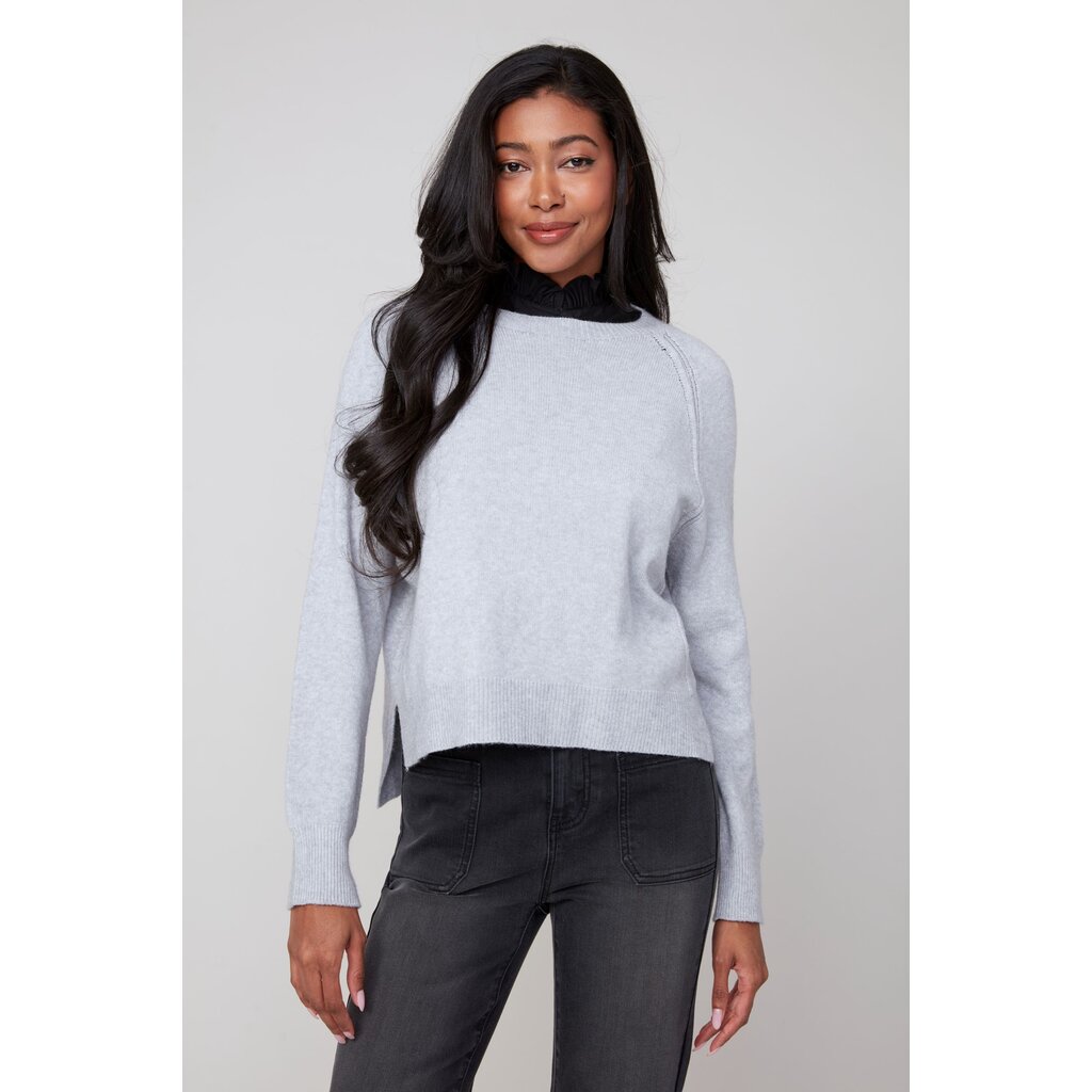 RENUAR RENUAR 25H CHANDAIL HEATHER GREY