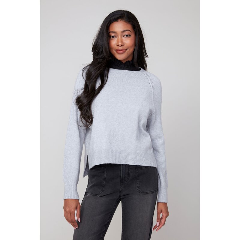 RENUAR RENUAR 25H CHANDAIL HEATHER GREY