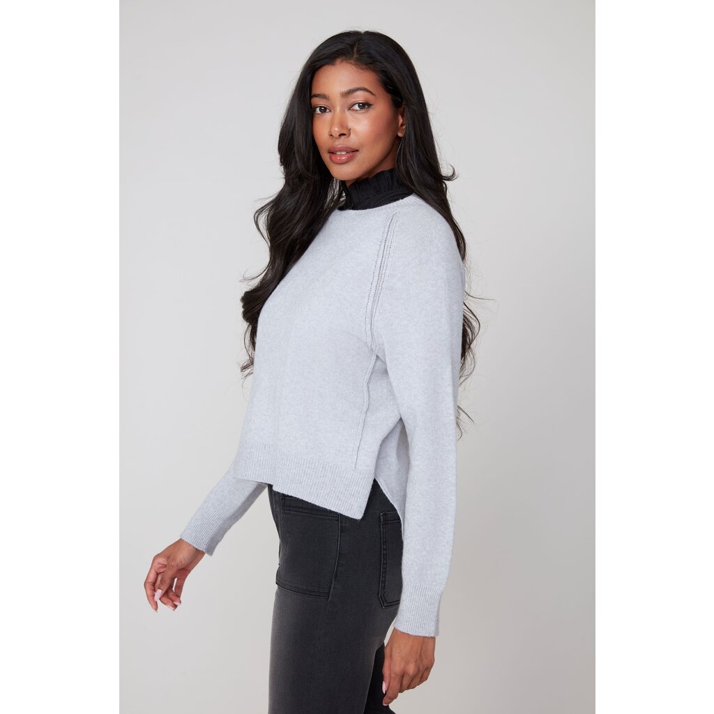 RENUAR RENUAR 25H CHANDAIL HEATHER GREY