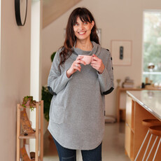 RIEN NE SE PERD TOUT SE CREE RIEN NE SE PERD 25H TUNIQUE MYRIQUE GRIS