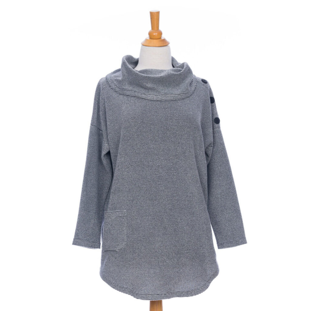 RIEN NE SE PERD TOUT SE CREE RIEN NE SE PERD 25H TUNIQUE MYRIQUE GRIS