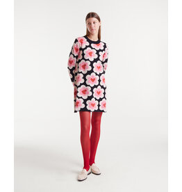 COMPANIA FANTASTICA COMPANIA FANTASTICA 25H ROBE SWEET HEART BLACK MULTI