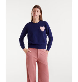 COMPANIA FANTASTICA COMPANIA FANTASTICA 25H CHANDAIL HEART PATCH NAVY