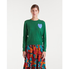 COMPANIA FANTASTICA COMPANIA FANTASTICA 25H CHANDAIL HEART PATCH GREEN