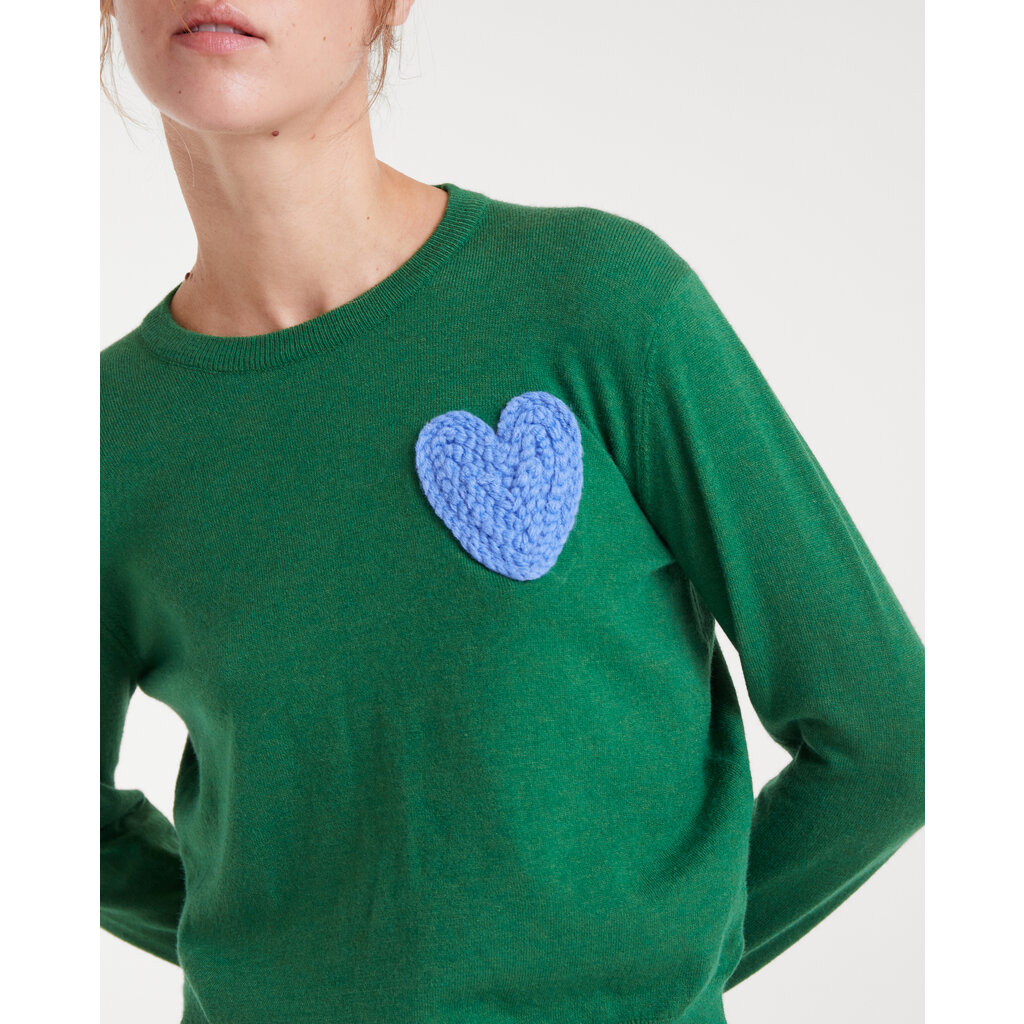 COMPANIA FANTASTICA COMPANIA 25H CHANDAIL HEART PATCH GREEN