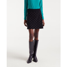 COMPANIA FANTASTICA COMPANIA 25H JUPE POLKA DOTS BLACK/WHITE