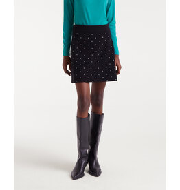 COMPANIA FANTASTICA COMPANIA 25H JUPE POLKA DOTS BLACK/WHITE