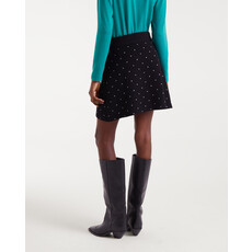 COMPANIA FANTASTICA COMPANIA 25H JUPE POLKA DOTS BLACK/WHITE