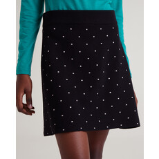 COMPANIA FANTASTICA COMPANIA FANTASTICA 25H JUPE POLKA DOTS BLACK/WHITE