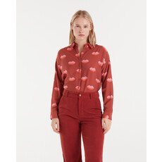 COMPANIA FANTASTICA COMPANIA 25H CHEMISIER LIPS RED