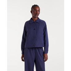 COMPANIA FANTASTICA COMPANIA FANTASTICA 25H JACKET STRIPES BLUE