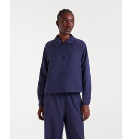 COMPANIA FANTASTICA COMPANIA FANTASTICA 25H JACKET STRIPES BLUE