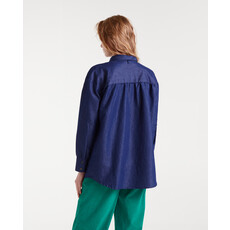 COMPANIA FANTASTICA COMPANIA 25H CHEMISIER AVEC NOEUD BLUE