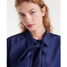 COMPANIA FANTASTICA COMPANIA FANTASTICA 25H CHEMISIER AVEC NOEUD BLUE