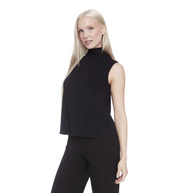 I LOVE TYLER MADISON TYLER MADISON 25H TANK TOP KALI HIGH COLLAR BLACK