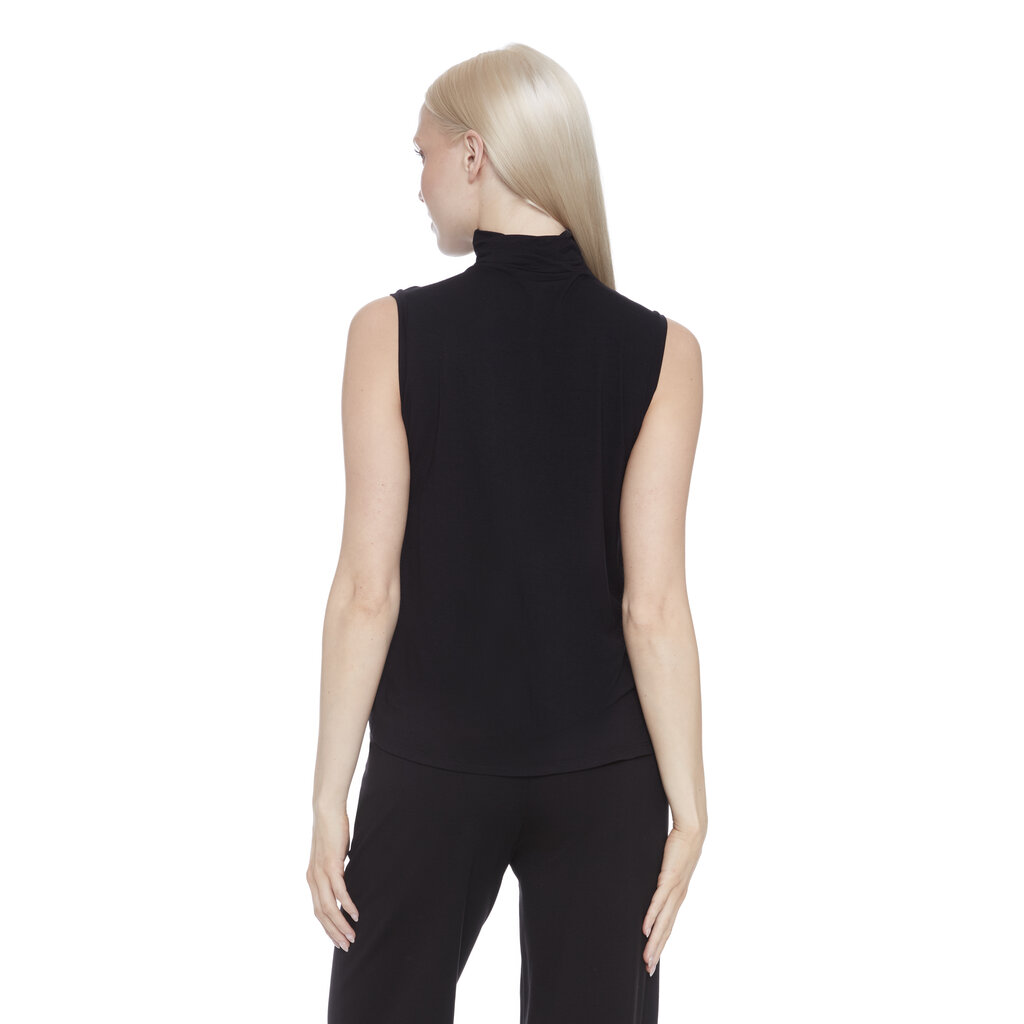 I LOVE TYLER MADISON TYLER MADISON 25H TANK TOP KALI HIGH COLLAR BLACK